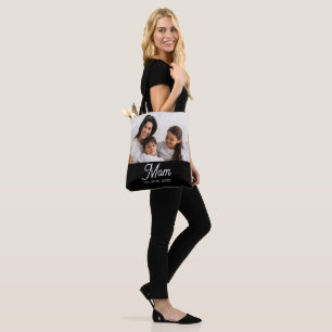 Tote Bag Maman a établi un script photo noir