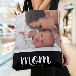 Tote Bag Maman a établi un script photo noir