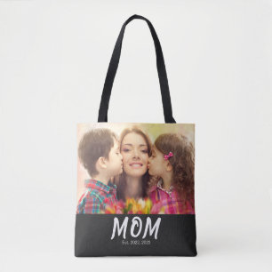 Tote Bag Maman a établi un script photo noir