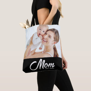 Tote Bag Maman a établi un script photo noir
