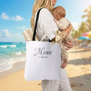Tote Bag Maman a Fondé Nouveau Cadeau pour Maman