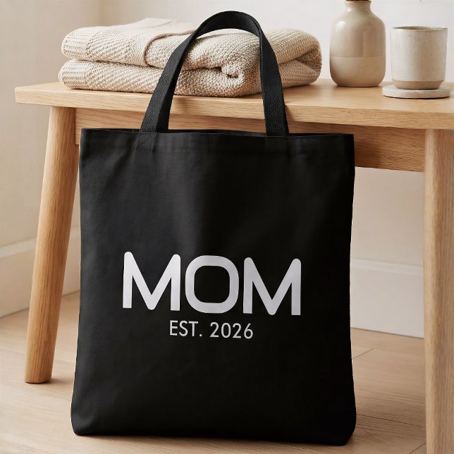 Tote Bag Maman Cadeau de Nouvelle Maman (Créateur téléchargé)