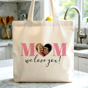 Tote Bag Maman d'amour mignon Photo Mères