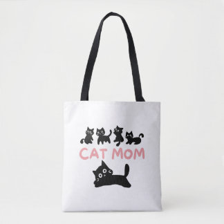 Tote Bag Maman de chat