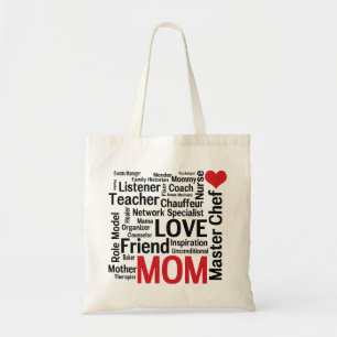 Tote Bag Maman de chef principal pour les mères qui le fon