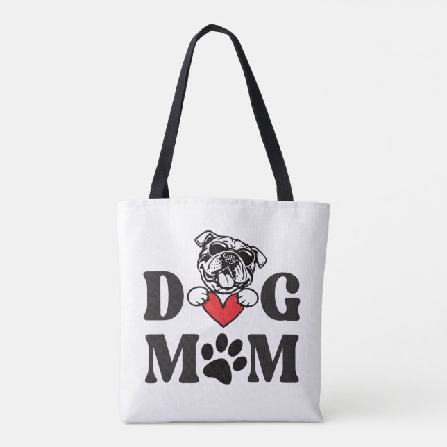 Tote Bag Maman de chien (Dos)