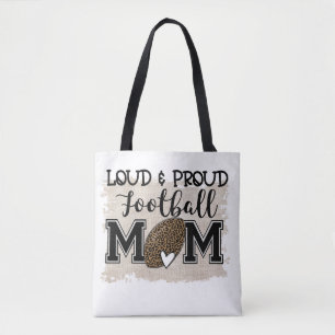 Tote Bag Maman de football forte et fière