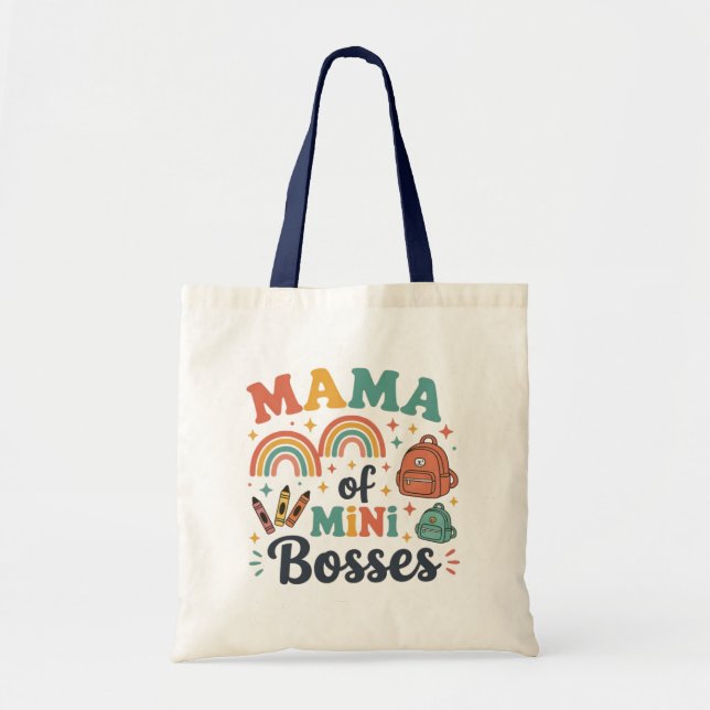 Tote Bag Maman des mini boss (Devant)