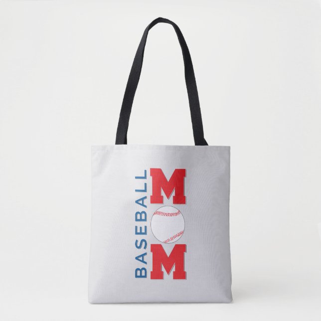 Tote Bag Maman du baseball Fourre-tout (Devant)