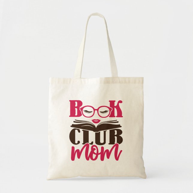 Tote Bag Maman du club de lecture (Devant)