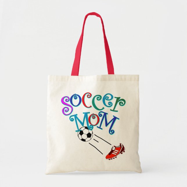 Tote Bag Maman du football (Devant)