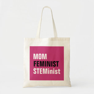 Tote Bag Maman féministe STEMinist Science Femmes ingénieur