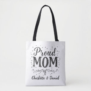 Tote Bag Maman fière de   Cadeau Personnalisé Pour Maman  