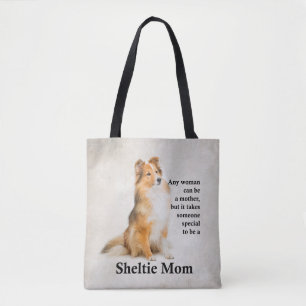 Tote Bag Maman Fourre-tout de Sheltie