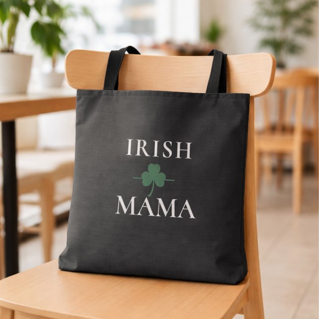 Tote Bag Maman Irlandaise Shamrock  (Créateur téléchargé)