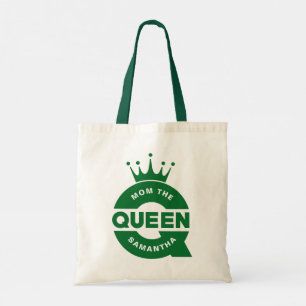 Tote Bag Maman la reine typographie créative