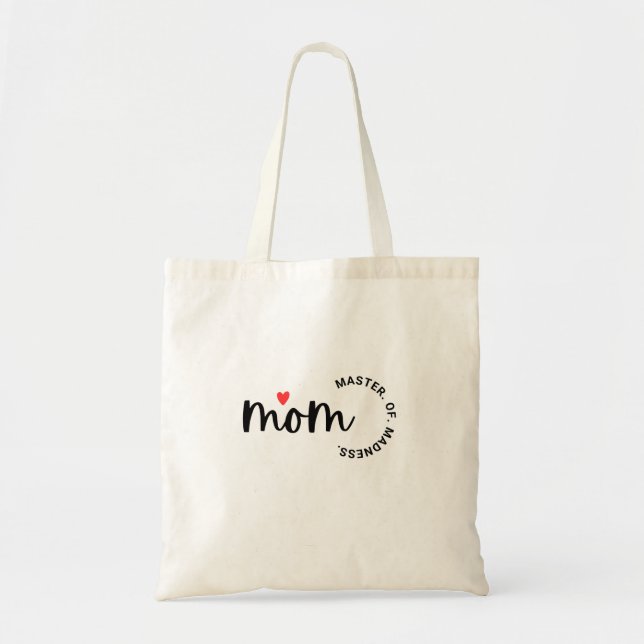 Tote Bag Maman Maître De La Folie (Devant)