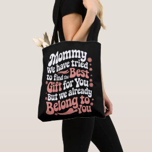 Tote Bag Maman nous avons essayé de trouver le meilleur cad