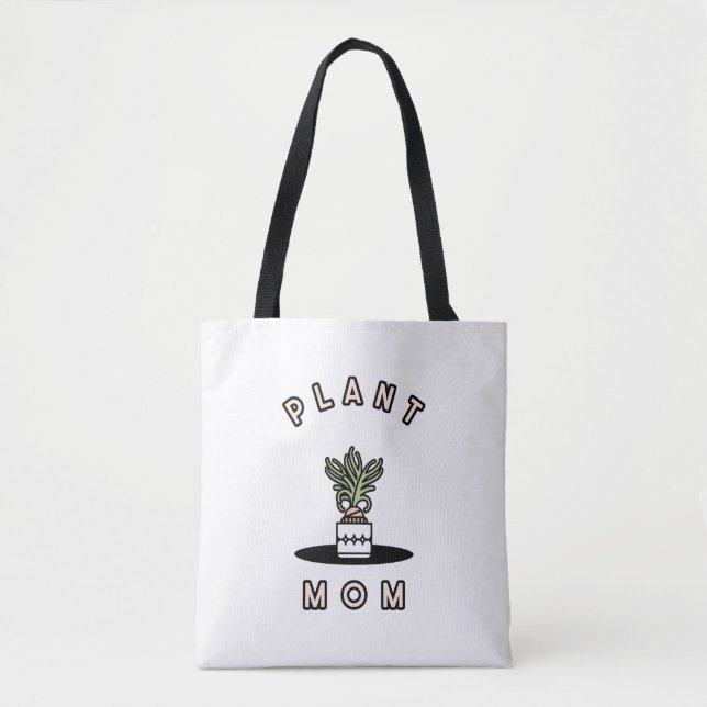 Tote Bag Maman plante (Devant)