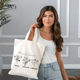 Tote Bag Mama's Kitchen Kids Fleur sauvage Fête des mères