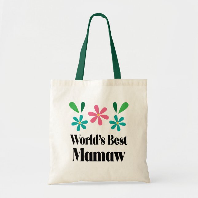 Tote Bag Mamaw Gift pour grand-mère (Devant)