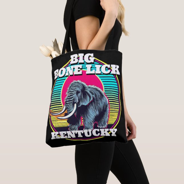 Tote Bag Mammoth et Big Bone Lick Kentucky (De près)