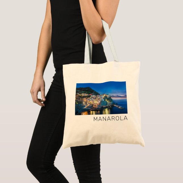 Tote Bag Manarola Cinque Terre La Spezia Italie Panorama (Devant (produit))