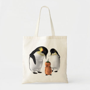 Tote Bag Manchot Halloween