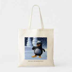 Tote Bag Manchot Marin Drôle qui Danse