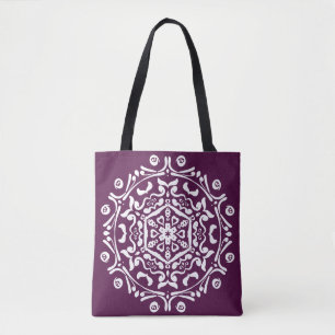 Tote Bag Mandala Blackberry