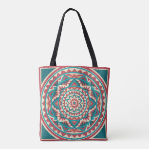 Tote Bag Mandala du sud-ouest moderne