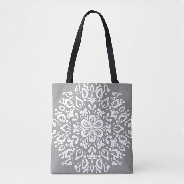 Tote Bag Mandala en pierre (Devant)