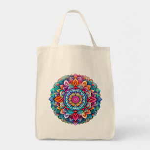 Tote Bag Mandala / Flower Design