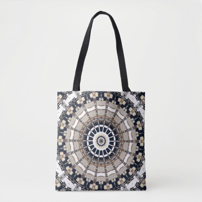 Tote Bag Mandala Fourre-tout (Devant)