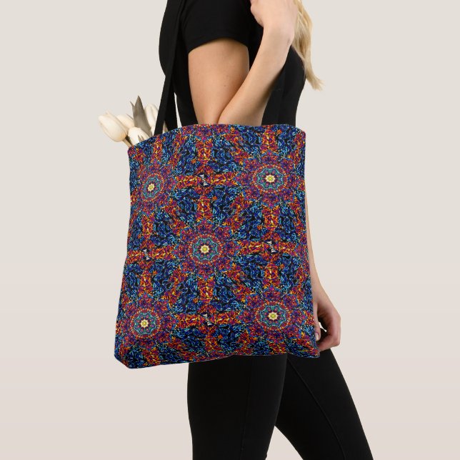 Tote Bag Mandala Fun.... (De près)