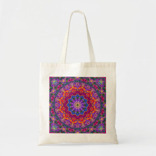 Tote Bag Mandala lumineux Fourre-tout de l'Inde