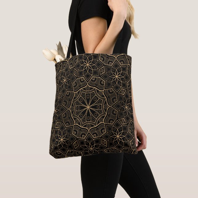 Tote Bag Mandala Luxe 3 (De près)