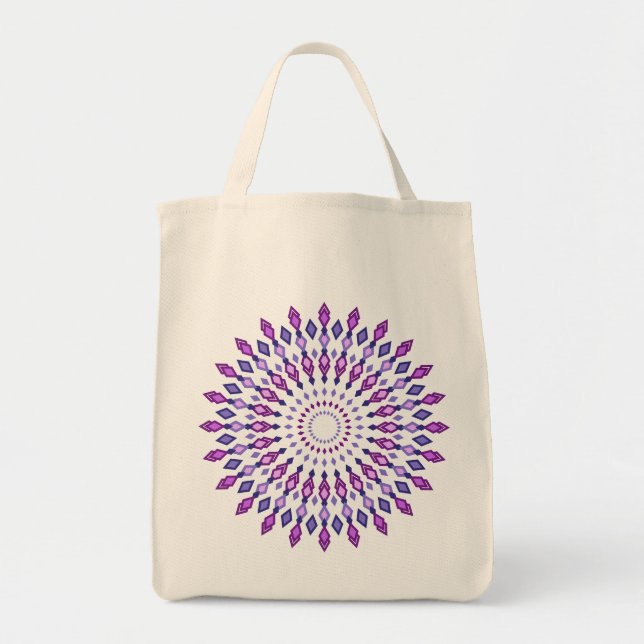 Tote Bag Mandala magique (Devant)