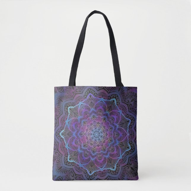Tote Bag Mandala Mystic Bloom (Devant)