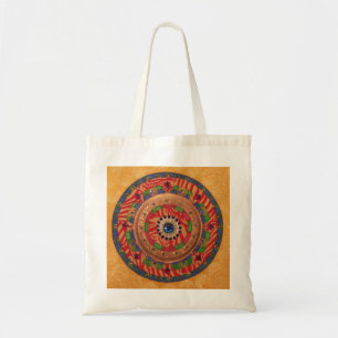 Tote Bag Mandala mystique : Fourre-tout de peinture unique