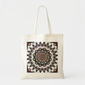 Tote Bag Mandala rouge Brown