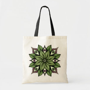 Tote Bag Mandala - Trippy Floral Patal