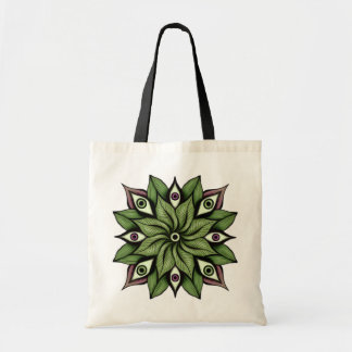 Tote Bag Mandala - Trippy Floral Patal