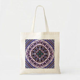 Tote Bag Mandala violet