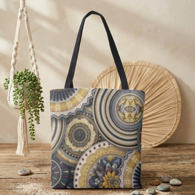 Tote Bag Mandalas Vintage (Créateur téléchargé)