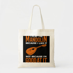 Tote Bag Mandolin Lover Musicien Mandoliniste Je Joue L'Hom