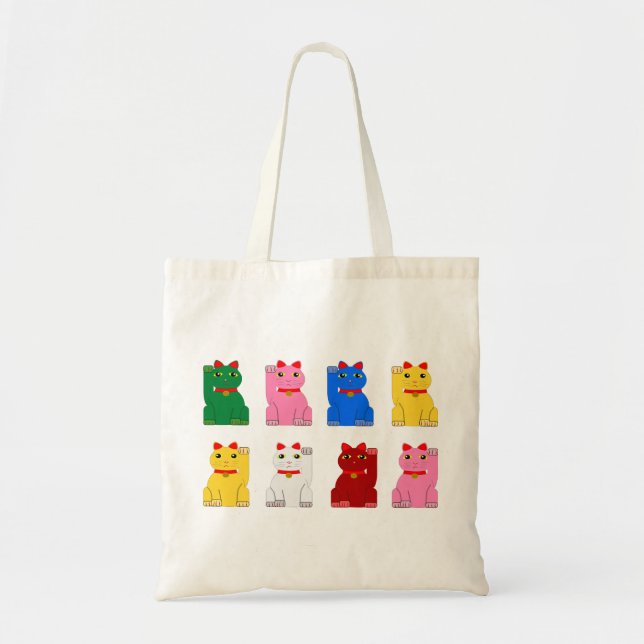 tote bag maneki neko (Devant)