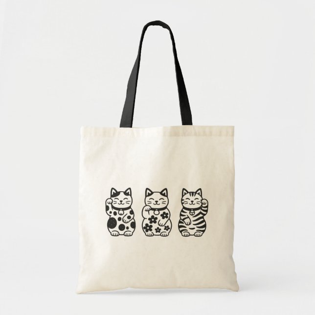 Tote Bag Maneki Neko (Devant)