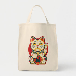 Tote Bag Maneki Neko - Chat chanceux