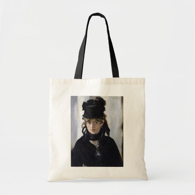 Tote Bag Manet - Berthe Morisot avec un bouquet de violette (Devant)